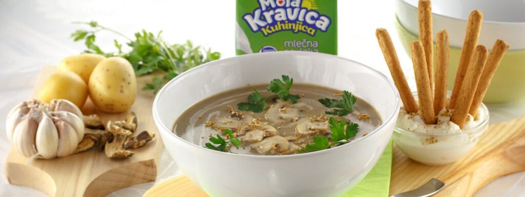 Fragrant Champignon and Porcini Mushroom Pottage
